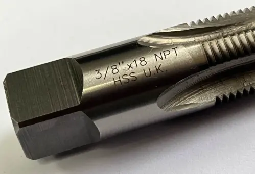 3/8" NPT HSS Hand Tap